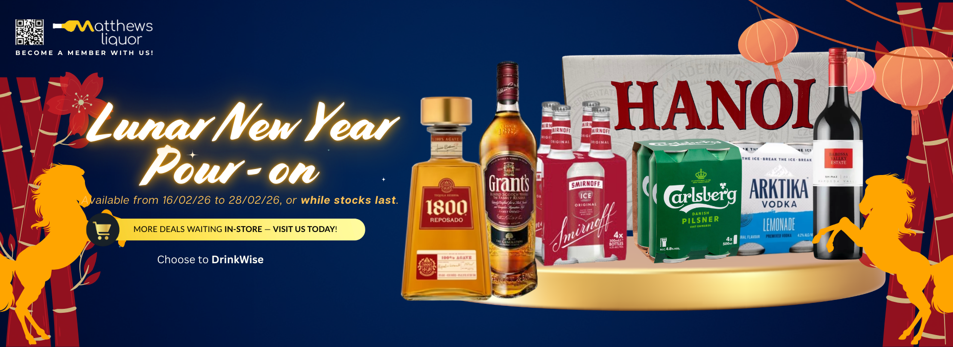 Lunar New Year Pour - on (16-28/2)