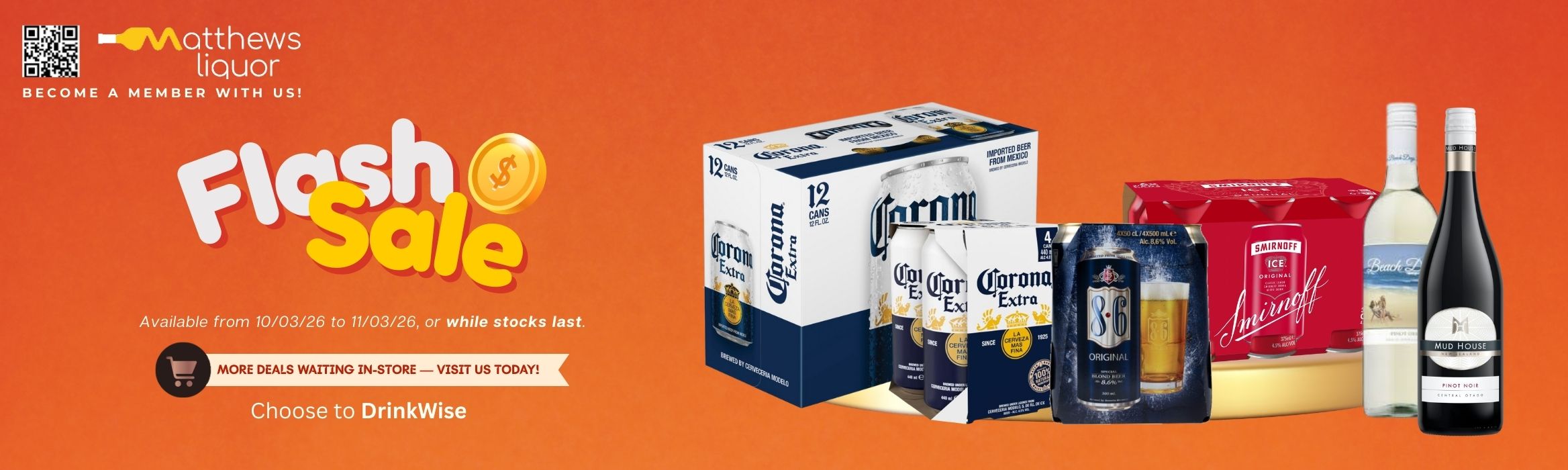 Flash Sale 10/3 to 11/3