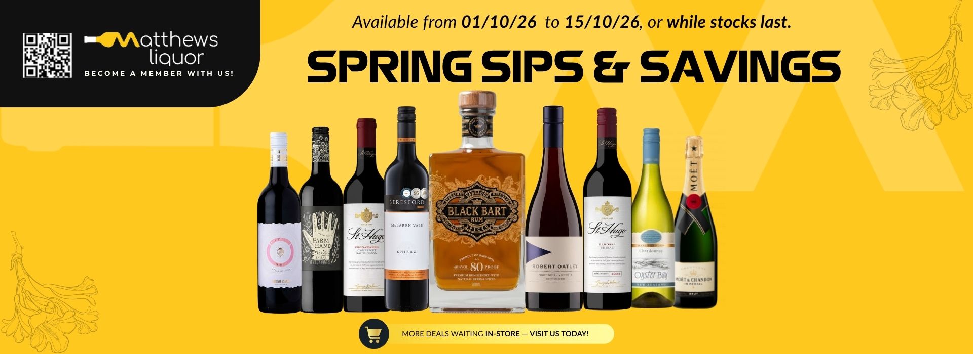 Spring Sips and Savings