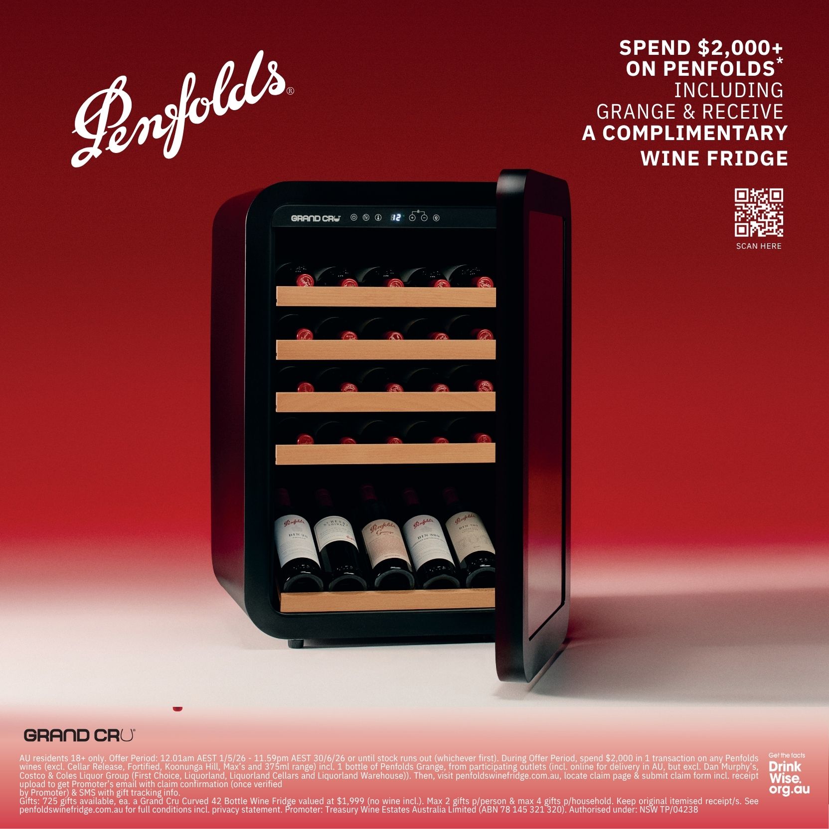 Penfolds Wine Fridge Promotion